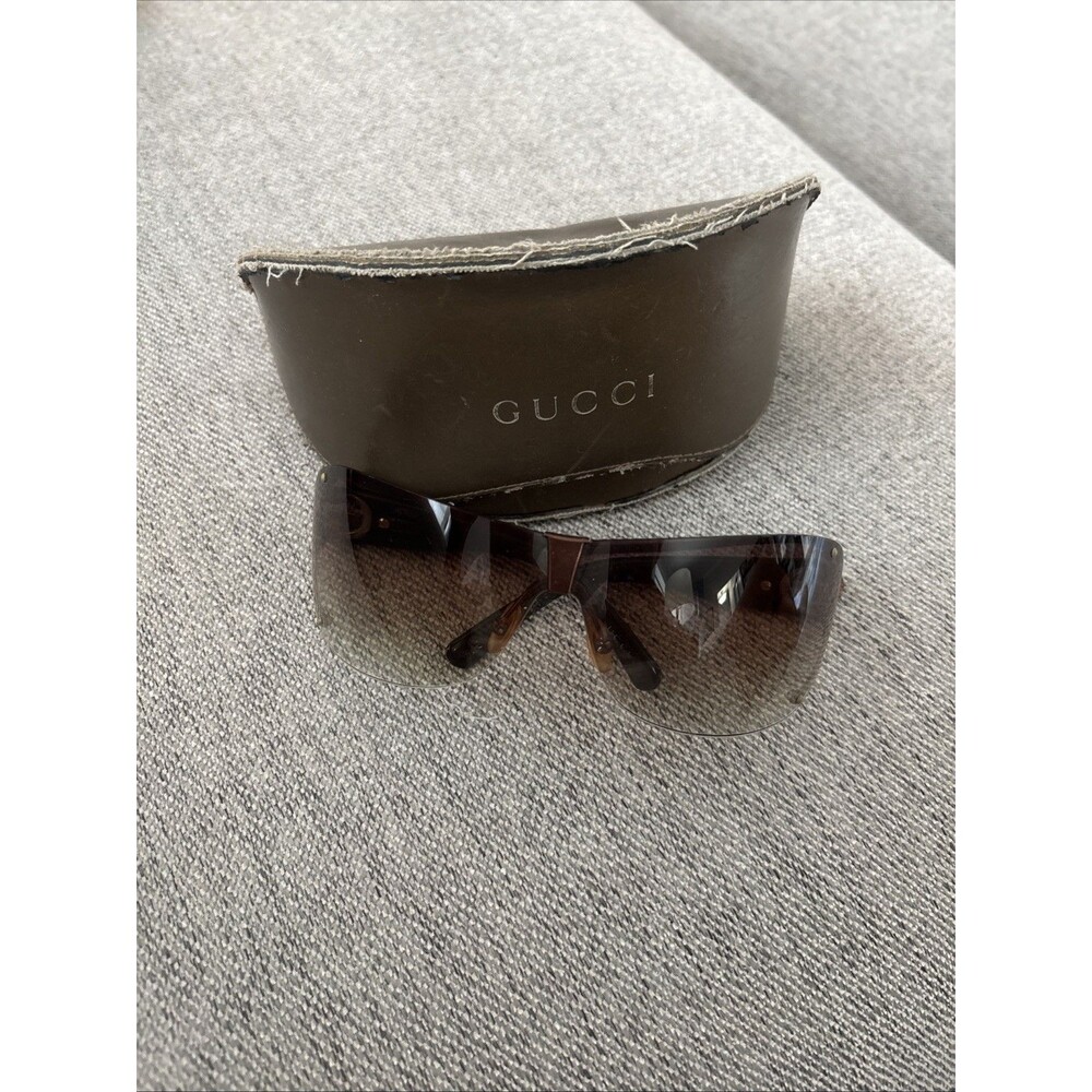 Gucci 2807/S Rimless Shield Sunglasses